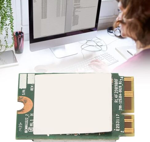 WiFi Network Card, 867Mbps M.2 NGFF WiFi Adapter with BT4.0, for Laptops B50 70 N50 70 B40 80 B50 80 Y40 in Saudi Arabia