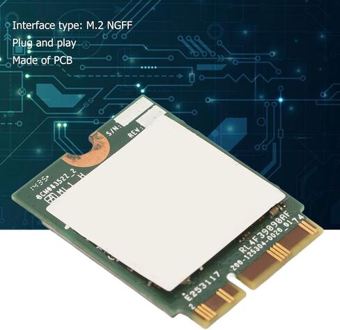 WiFi Network Card, 867Mbps M.2 NGFF WiFi Adapter with BT4.0, for Laptops B50 70 N50 70 B40 80 B50 80 Y40 in Saudi Arabia