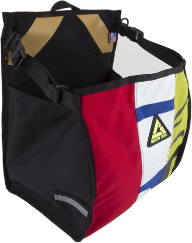 Green Guru Gear Dutchy Bike Bicycle Bike Upcycled Made in USA Pannier Bag (design may vary) in Kuwait