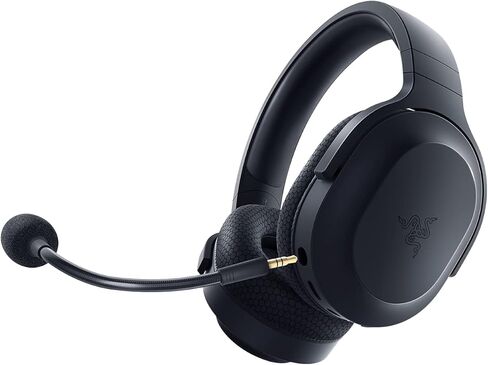 Razer Barracuda X - سماعة رأس لاسلكية للألعاب والهواتف المحمولة متعددة المنصات (SmartSwitch Dual Wireless، تصميم مريح، Triforce 40 مم، ميكروفون قلبي الشكل، أدوات تحكم على سماعة الرأس، بطارية 50 ساعة USB-C) أسود in Saudi Arabia