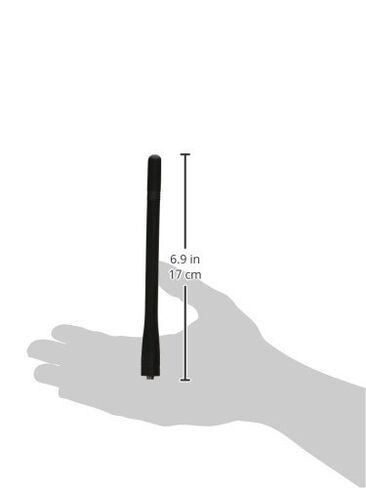 Kenwood KRA-26M VHF Helical Replacement Antenna for Two-Way Radios, OEM Accessory, 146-162 MHz Frequency Range, Standard SMA (F) Connector, Indoor-Outdoor Signal Reception, Water-Dust Resistant in Saudi Arabia
