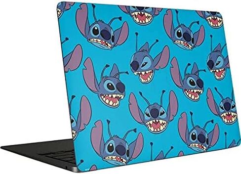 Skinit Decal Laptop Skin Compatible with MacBook Air 13in (2020) - Officially Licensed Disney Lilo and Stitch Stitch and Scrump Design in Saudi Arabia