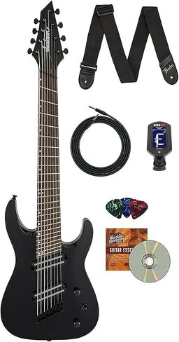 Jackson X Series Signature Adrian Smith SDXM Electric Guitar Snow White Bundle with Instrument Cable, Strap, Tuner, Picks, and Austin Bazaar Instructional DVD in Saudi Arabia