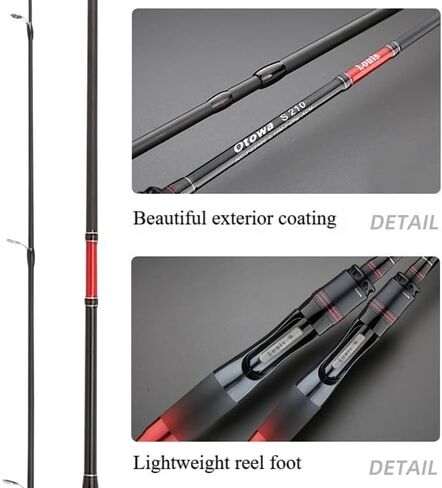 YINYU 2025 Louis Long-Distance Lure Carbon Rod 2.1m Fishing Rod（2 Rod Tips） in Saudi Arabia