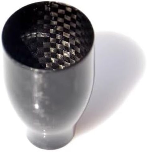 1pc Taper Shape 44mm 3K Woven Carbon Grip OD27mm Butt Cap Rod Building Component Handle Rod Repair DIY Blank in Saudi Arabia