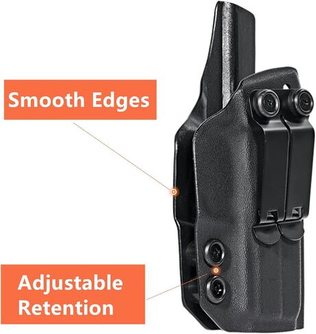 Kydex IWB Holster for Taurus GX4 Glock 19 43x mos Red Dot Optics Cut Ready Inside The Waistband Appendix Concealed Carry in Saudi Arabia
