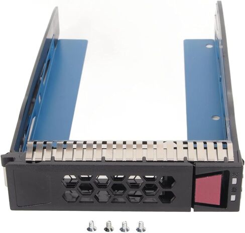 حامل القرص الصلب SAS، 35 بوصة. علبة القرص الصلب لـ H3C R2900 R4900 R6900 G3، صينية SAS مع قفل أمان وتبديد الحرارة، هيكل معدني من ABS in Kuwait