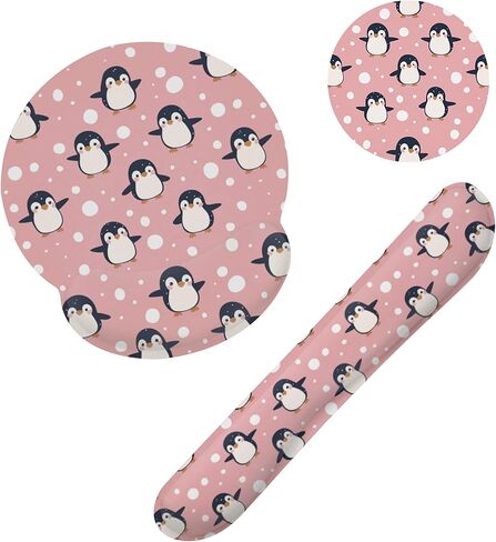 Lavender Butterfly Mouse Pad with Wrist Rest and Keyboard Wrist Rest Set, Non-Slip Rubber Base Memory Foam Mouse Pad Set for Women, Office Desk Accessories, Gaming in Saudi Arabia