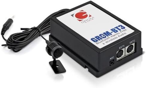 محول بلوتوث ستيريو GROM MITS02B3 OEM؛ طقم سيارة لبث الموسيقى لاسلكيًا بدون استخدام اليدين، مزود بإمكانية aux، متوافق مع Select* Mitsubishi in Kuwait