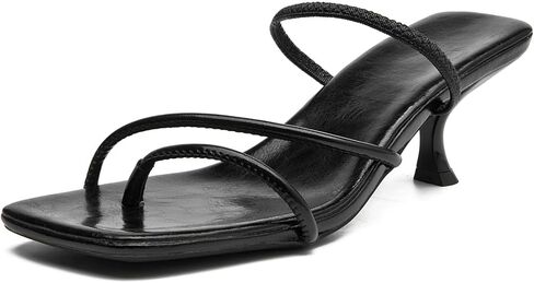 داداوين هريرة هريرة ثونغ صندل سترابي المفتوح مربع إصبع القدم الوجه Flop Heels Sexy Fashion Comfor in Kuwait