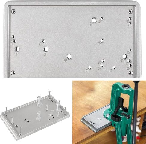 LAIKOU Accessory Base Plate-3 9282 Replacement for RCBS Almost All Presses and Reloading Equipment Tools - Grey 10"x6"x1" in Saudi Arabia