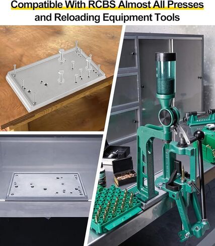 LAIKOU Accessory Base Plate-3 9282 Replacement for RCBS Almost All Presses and Reloading Equipment Tools - Grey 10"x6"x1" in Saudi Arabia