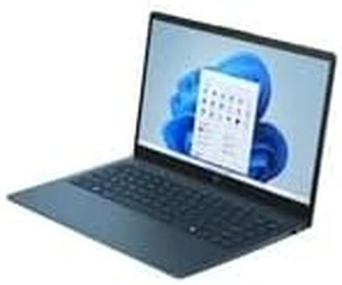 كمبيوتر محمول HP Stream 14 بوصة HD BrightView، معالج Intel Celeron N150، ذاكرة الوصول العشوائي 4 جيجابايت، تخزين 128 جيجابايت، رسومات Intel HD، كاميرا ويب 720 بكسل، أزرق، ويندوز 11 S (متجدد) in Kuwait