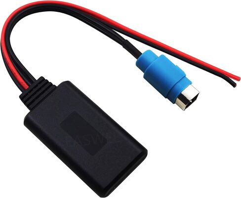 Bluetooth Adapter Aux Audio Cable for Alpine IDA-X305 KCE-400BT CDA-105Ri in Saudi Arabia