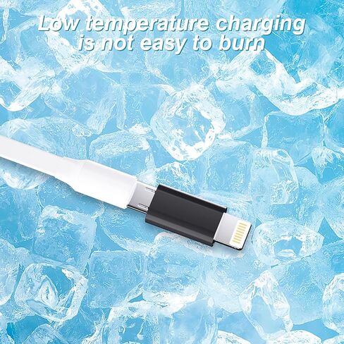 Micro USB Female to Lightning Male Charger Adapter(3Pack) Android Charging Cable Port Connector Compatible for iPhone 11 12 13 14 Pro Max 8 Plus X Se for iPad Charge Cord Data Sync Converter in Saudi Arabia