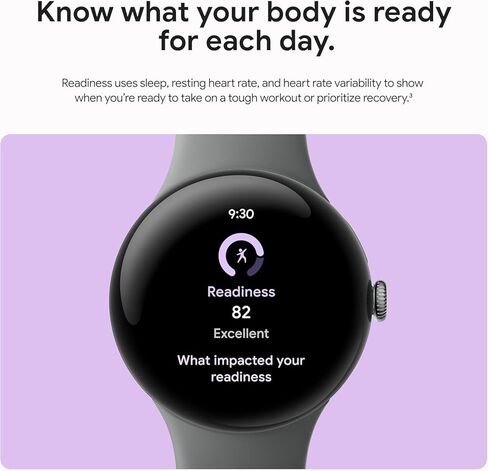 ساعة Google Pixel 3 (41 مم) - ساعة ذكية تعمل بنظام Android، تتبع معدل ضربات القلب، الجري المتقدم من Fitbit، رؤى اللياقة البدنية، بطارية تدوم 24 ساعة - هيكل من الألومنيوم باللون الذهبي الشمبانيا - حزام عسلي - Wi-Fi (متجدد) in Kuwait