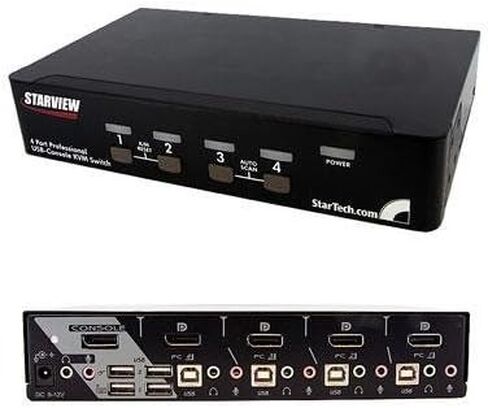 1 - 4-Port USB DisplayPort KVM in Saudi Arabia