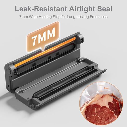 آلة إغلاق الفراغ لتخزين المطبخ وإعداد الوجبات، قدرة إغلاق الفراغ السائل، الاستخدام التجاري والمنزلي، تتضمن 50 كيسًا in Kuwait