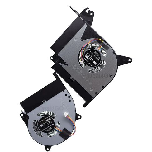 استبدال مروحة تبريد رسومات وحدة المعالجة المركزية ووحدة معالجة الرسومات Deal4GO لجهاز ASUS ROG Strix GL704GV GL704GW GL704GM GL704GV-DS74 G715GV G715GW in Kuwait