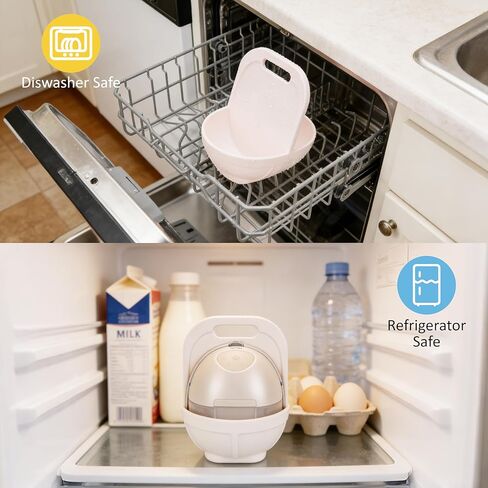 حامل مضخة الثدي من السيليكون، قاعدة مضادة للإمالة، آمنة للاستخدام في غسالة الأطباق، مقبض سهل الحمل للأمهات أثناء التنقل، من أجل Momcozy M5، eufy E20/S1/S1 Pro، Medela Freestyle بدون استخدام اليدين (مضخة الثدي غير متضمنة) in Kuwait