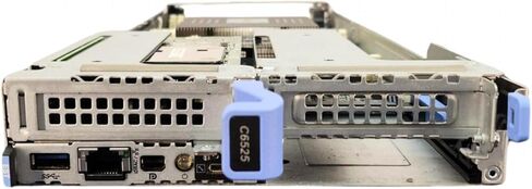Dell PowerEdge C6525 4-Node 24x SFF Dual AMD EPYC NVMe Server، 4X EPYC 7502P 2.5 جيجا هرتز 32 نواة وحدة المعالجة المركزية، ذاكرة 128 جيجا بايت، PERC H345، 8X 1.92 تيرابايت SATA SSD، 2X 100 جيجا بايت QSFP28، القضبان (متجددة) in Saudi Arabia