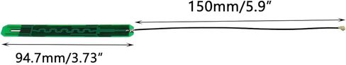 TAODAN 2PCS 8dBi 2.4GHz 5.8GHz Dual Band Antenna IPX Internal Antennas with 15m Cable for Mini PCIe Card in Saudi Arabia