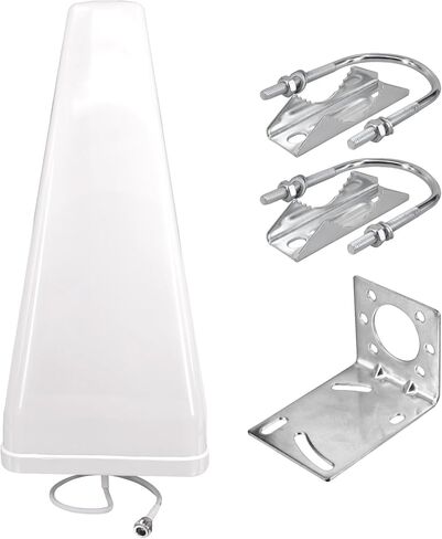 Boobrie 12DBi Yagi Directional Antenna 4G LTE/5G Outdoor Antenna 698-3800MHz Wideband High Gain Antennas N Female Connector Universal Fixed Mount Outdoor for Signal Boost in Saudi Arabia