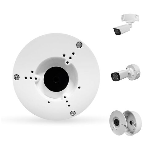 WE-PFA130-E Metal Base Junction Box for Dah Bullet, Dome Cameras, IP66 Waterproof Mount Bracket for POE IP Surveillance Cameras(4 Pack) in Saudi Arabia