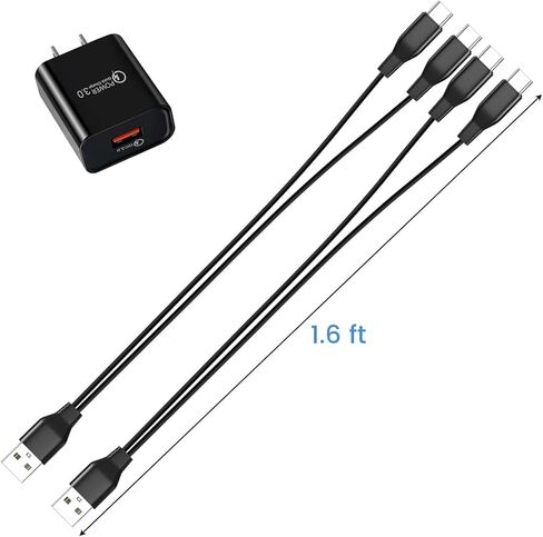 شاحن تدفئة اليد مكون من قطعتين لتدفئة اليد الكهربائية المغناطيسية من OCOOPA، كابل شحن USB C 2 في 1 مع محول طاقة in Kuwait
