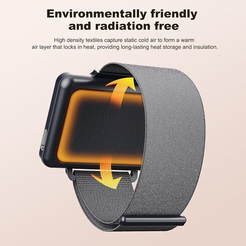 Wearable Hand Warmer Rechargeable – AI Smart Heating, 2 Temp Modes, Explosion-Proof, Skin-Friendly – Electric Hand Warmers for Outdoor in Saudi Arabia