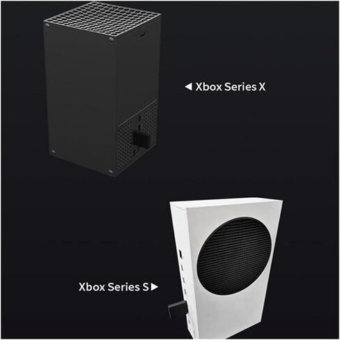 M.2 Hard Drive Expansion Card Enclosure Compatible for Xbox Series X/S - Black Plastic - 22mm - Compatible for Xbox Velocity Architecture in Saudi Arabia