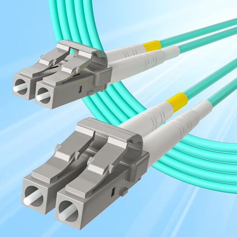 [10 عبوات] جهاز إرسال واستقبال SFP 1000Base-SX 1.25G و[حزمة واحدة] سلك ألياف بصرية OM3 LC بطول 1 متر in Saudi Arabia