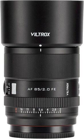 VILTROX 85mm f/2.0 EVO FE Lens Full Frame Large Aperture Auto Focus Prime Lens Compatible with Sony E-Mount Cameras A7SIII A7III A7RIII A7IV A7RIV A9 A1 FX3 A7RV A7CR A7CII A93 ZVE1 ZV-E10 FX30 in Saudi Arabia