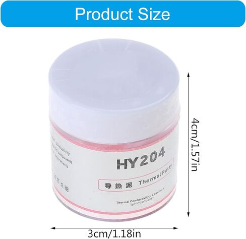 HY234 Silicone Cooling Compound Thermal Conductive Grease Heatsink Plaster for Processor CPU GPU Chipset Notebook Thermal Conductive Grease Heat Sink Compound Grease in Saudi Arabia
