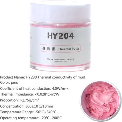 HY234 Silicone Cooling Compound Thermal Conductive Grease Heatsink Plaster for Processor CPU GPU Chipset Notebook Thermal Conductive Grease Heat Sink Compound Grease in Saudi Arabia