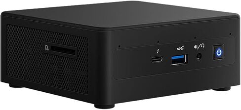 كمبيوتر صغير Intel NUC 12 Pro Wall Street Canyon Kits (ذاكرة الوصول العشوائي 32 جيجابايت، 1 تيرابايت SSD، Intel 12-Core i7-1260P، Iris Xe Graphics) سطح مكتب الأعمال، 2x Thunderbolt 4، Ethernet، Wi-Fi 6E، 3-YR WRT، IST Hub، Win 11 Pro in Saudi Arabia