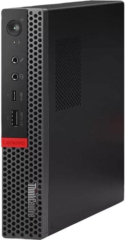 Lenovo ThinkCentre M920Q Tiny Desktop، Intel i5 8500T 2.1 جيجا هرتز، 16 جيجا DDR4، 256 جيجا NVMe M.2 SSD، windows 11 Pro (متجدد) in Kuwait