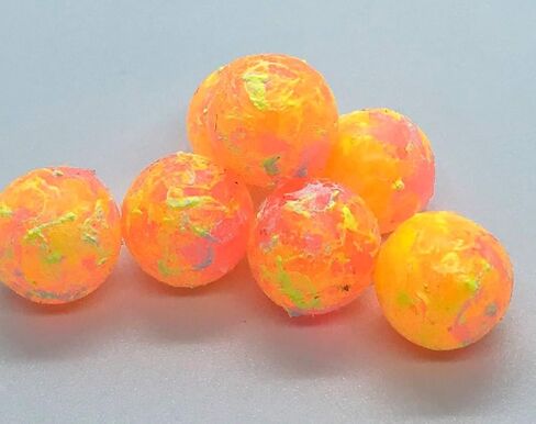 BnR Tackle SBLU8 Soft Beads, 8mm, Lucky, Neutral Buoyancy, 15/Pack in Kuwait