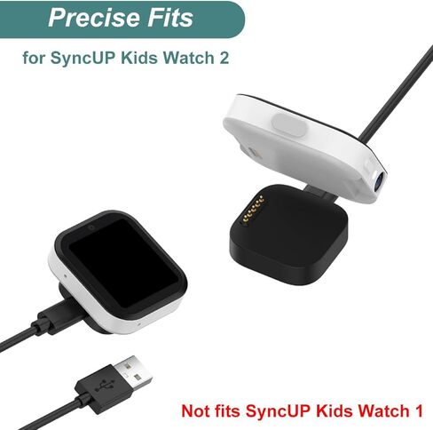 شاحن لساعة الأطفال SyncUP 2، كابل قاعدة شحن مغناطيسي بديل لساعة T-Mobile Sync UP للأطفال 2 (3.3 قدم/1 متر) in Kuwait