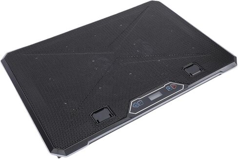 وسادة تبريد للكمبيوتر المحمول Focket، مبرد كمبيوتر محمول للألعاب RGB مع 10 مراوح توربينية 8 ارتفاعات و5 سرعات مروحة لأجهزة الكمبيوتر المحمولة من 12 إلى 19 بوصة (14 معجبًا) in Kuwait