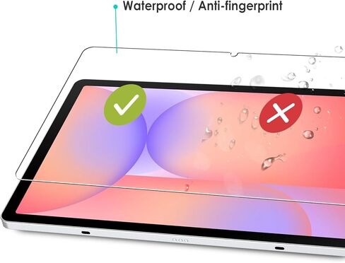 WD&CD 2 Pack Screen Protector Compatible with Samsung Galaxy Tab S10 Lite / S10 FE 2025/S9 FE/S9/S8 10.9 Inch, Tempered Glass Film 【Anti Scratch 】【Anti Bubble】【High Definition】 in Saudi Arabia