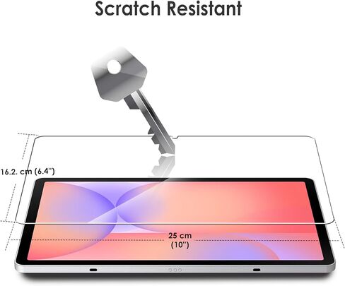 WD&CD 2 Pack Screen Protector Compatible with Samsung Galaxy Tab S10 Lite / S10 FE 2025/S9 FE/S9/S8 10.9 Inch, Tempered Glass Film 【Anti Scratch 】【Anti Bubble】【High Definition】 in Saudi Arabia