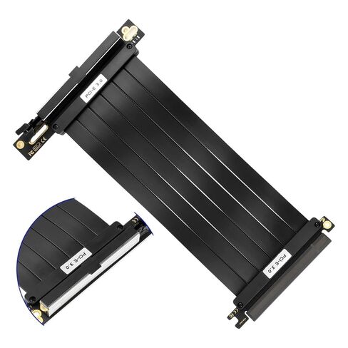 كابل تمديد بطاقة الرسومات PCI-E 90/180deGrrie 16X كابل محول لنقل السرعة العالية كابل شريط PCIE للكمبيوتر الجديد 2026 عالي لمكونات إلكترونية موثوقة in Kuwait