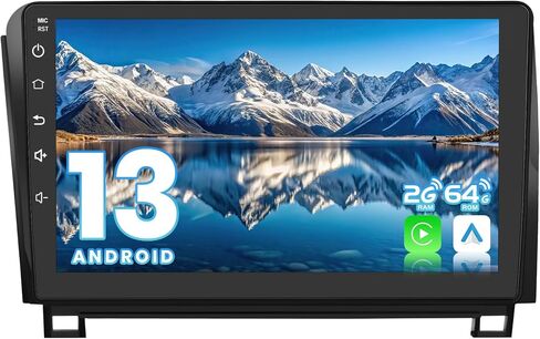 راديو السيارة لسيارة Toyota Tundra 2007-2013 / Toyota Sequoia 2008-2019 Android 13 GPS Navigation 2GB+64GB مع شاشة لمس 10.1 بوصة، يدعم 4G-SIM-Karte، CarPlay Android Auto Bluetooth SWC in Saudi Arabia