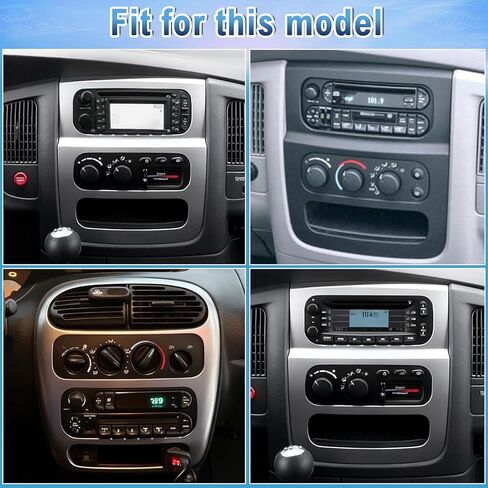 Android 14 Double Din Car Stereo ترقية راديو لسيارة Dodge Neon 2000-2005، 2G+32G 6.86 بوصة شاشة لمس لاسلكية Carplay Android Auto GPS WiFi Bluetooth RDS DSP SWC Mirrorlink Mic كاميرا احتياطية in Kuwait