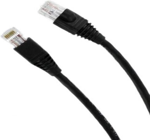 Leviton 5G460-20E PCORD CAT 5E حذاء مطاطي 20 قدم BK in Kuwait