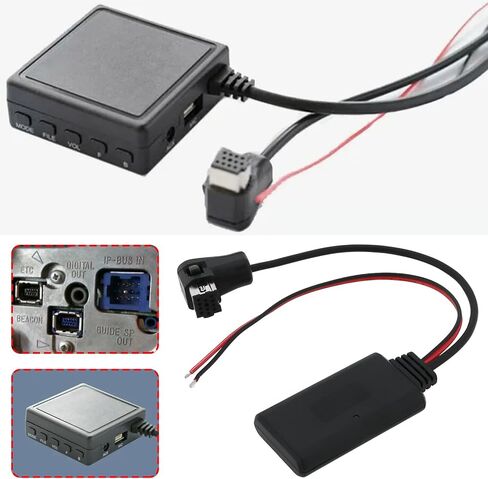 eMagTech Car Headunit Bluetooth Adapter MA1938 Compatible with Pioneer IP-Bus Radios Compatible with IP-Bus Port in Saudi Arabia