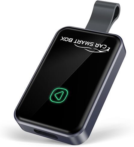 محول CarPlay اللاسلكي لجهاز iPhone - اتصال تلقائي 5G WiFi، التوصيل والتشغيل في ثوانٍ، اتصال لتحويل محول تشغيل السيارة السلكي إلى اللاسلكي Apple CarPlay (2015+ Cars، iOS) in Saudi Arabia