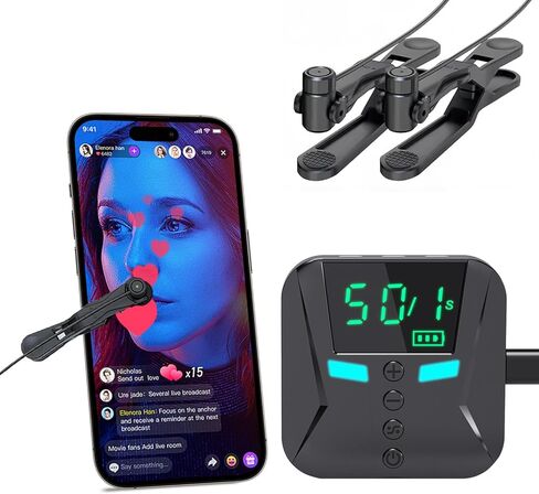 Click Head (2pcs) for Auto Clicker Accessories, Extension Head with Micro USB Port, with 4pcs Nano Adhesive Pads in Saudi Arabia