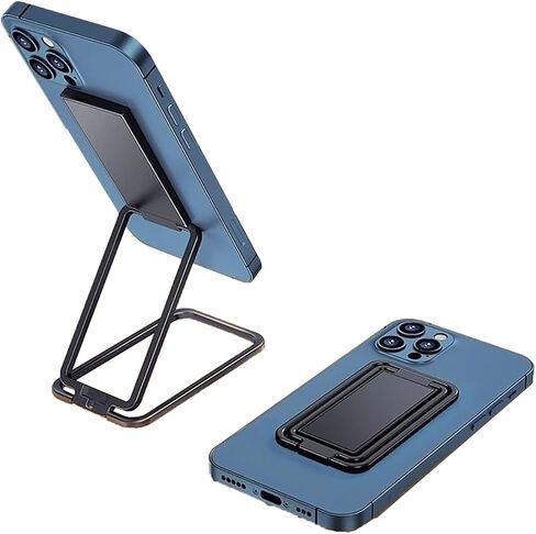 Adhesive Finger Kickstand,Stand for Back of Phone Case,360°Adjustable Phone Ring Grip Holder for Hand or Desktop,Works for iPhone 16/15/14/13 Series,Samsung,and More(Black) in Saudi Arabia